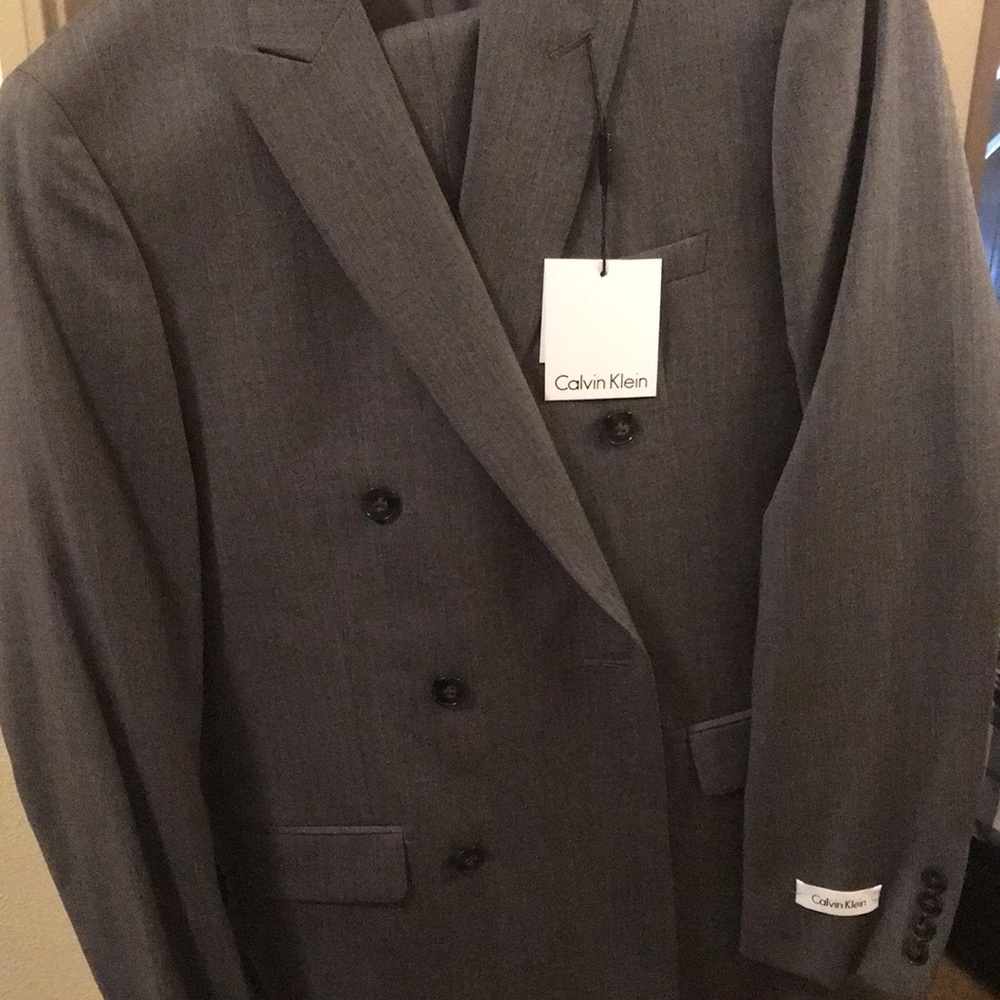 Brand New GRY Calvin Klein Double Breast Suit.
